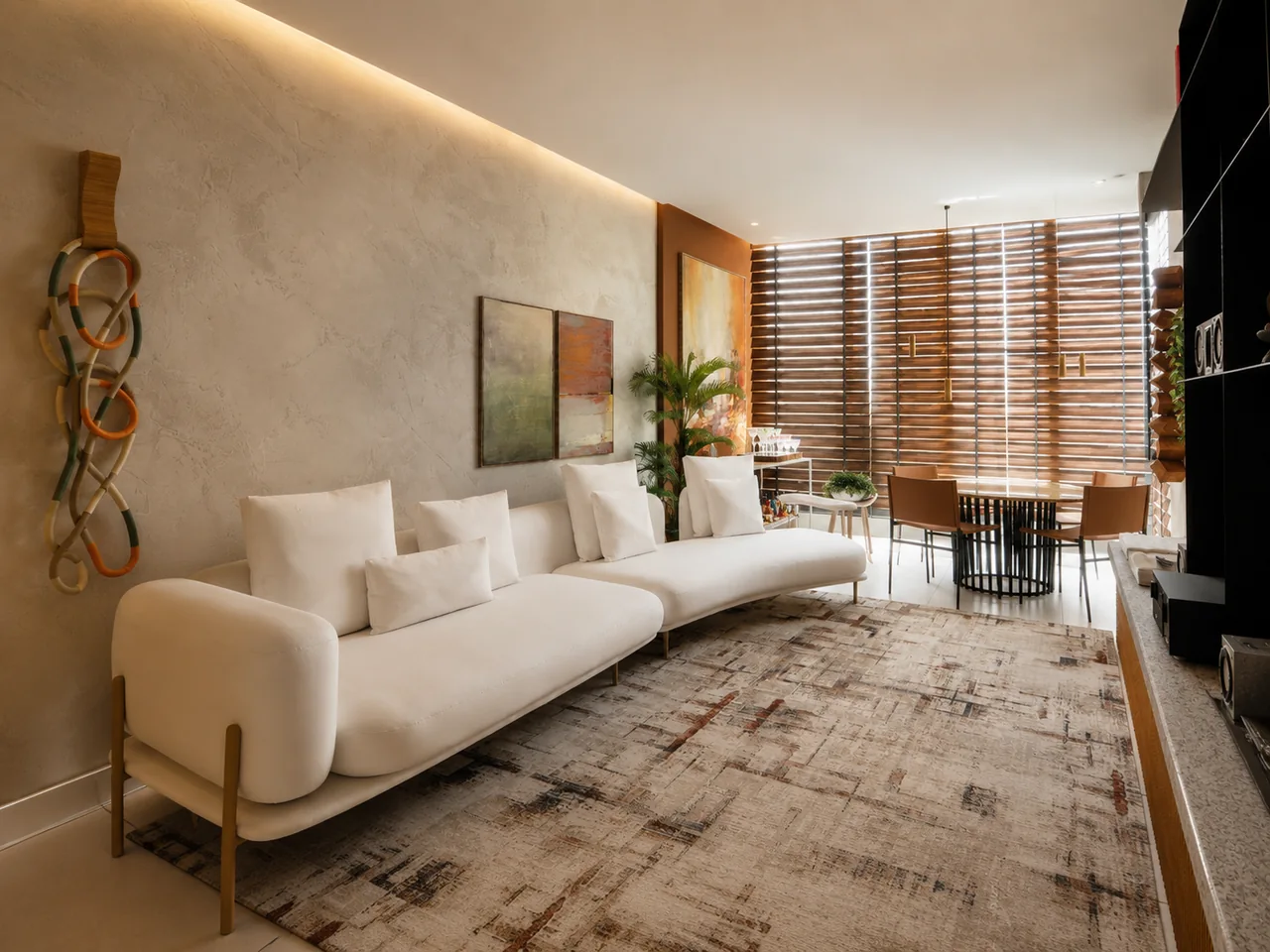 Projeto Brandão — vista 4 dos ambientes e detalhes