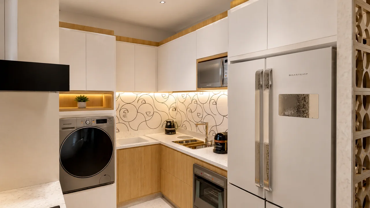 Projeto Damasso — vista 2 dos ambientes e detalhes