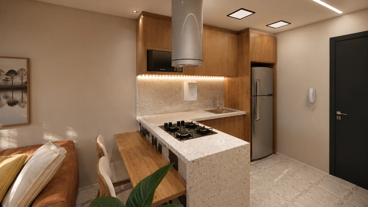 Projeto Góes — vista 3 dos ambientes e detalhes