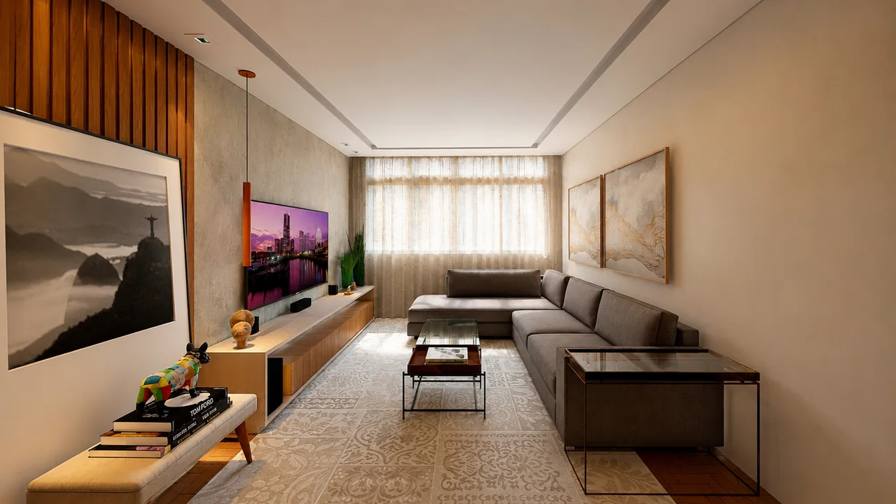 Projeto Mark — vista 4 dos ambientes e detalhes