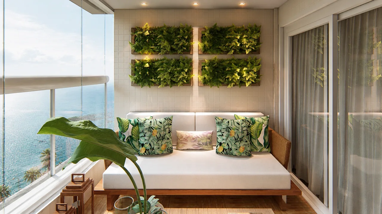 Projeto Varanda Gourmet — vista 6 dos ambientes e detalhes